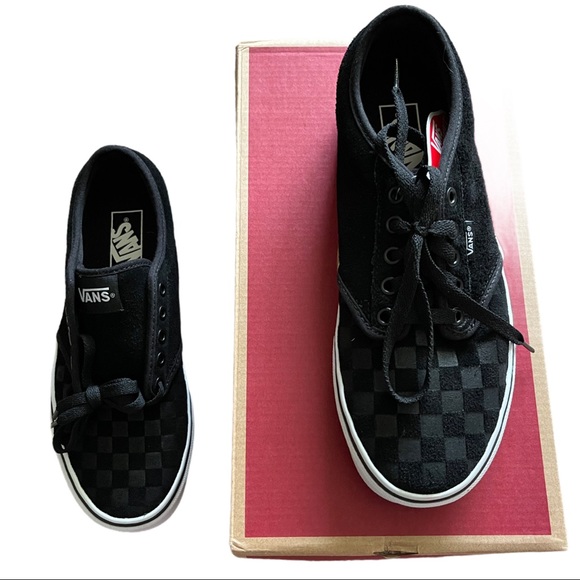 Vans Other - NIB $60 Vans Atwood Black Suede Shoes Size 8.5**